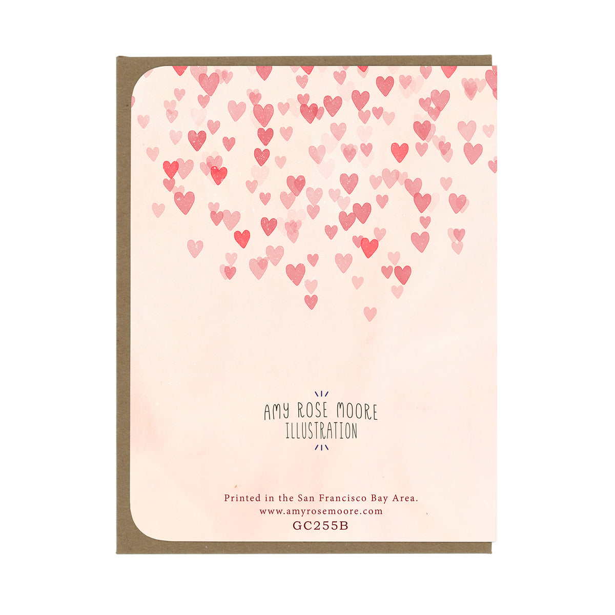 Love - Snoozy Orange Tabby - Greeting Card