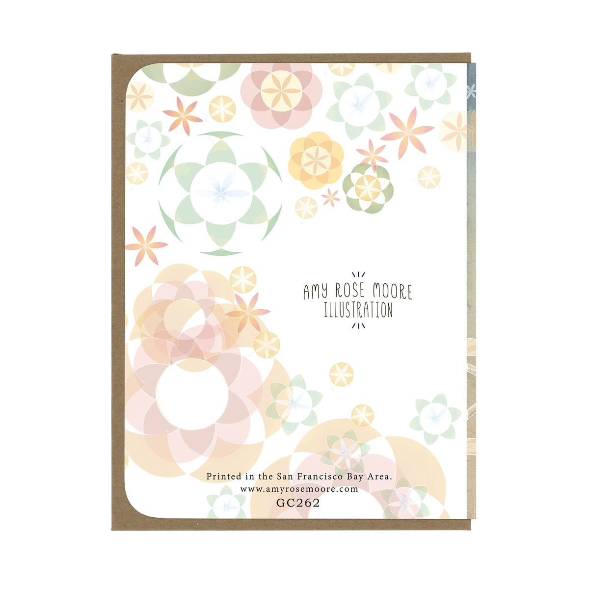 White-crowned Sparrows and Song - Greeting Card