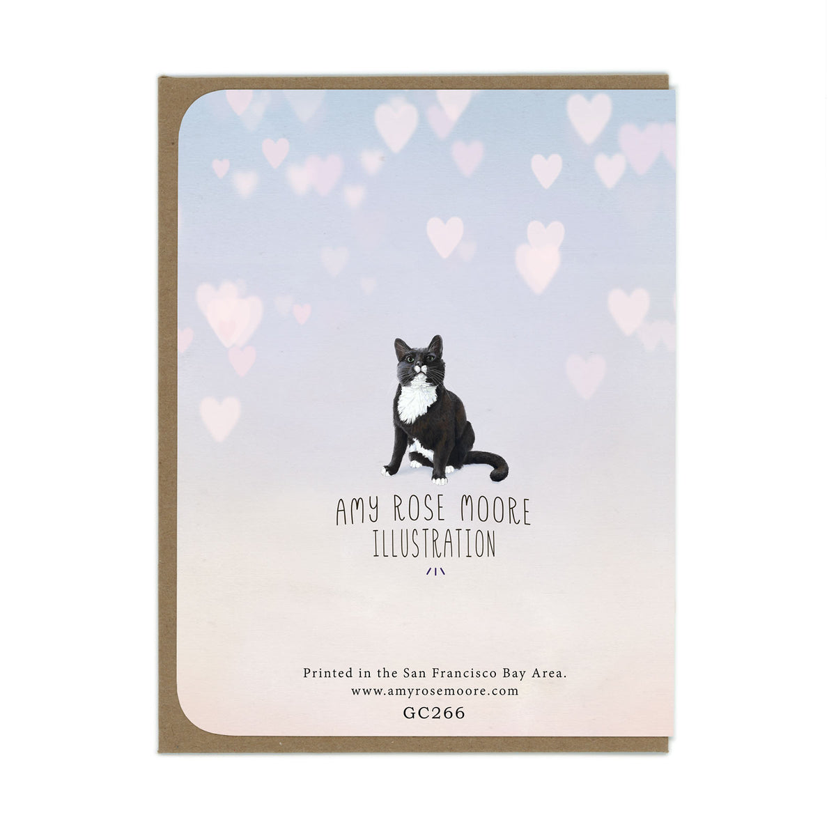 Loving Little Fluffy Dog - Greeting Card