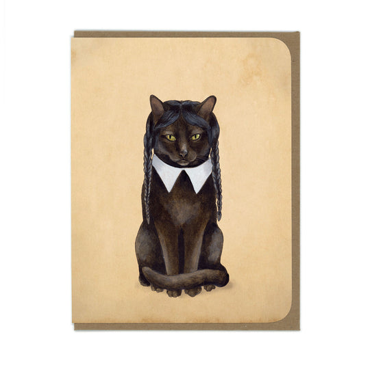 Spooky Kitty - Greeting Card