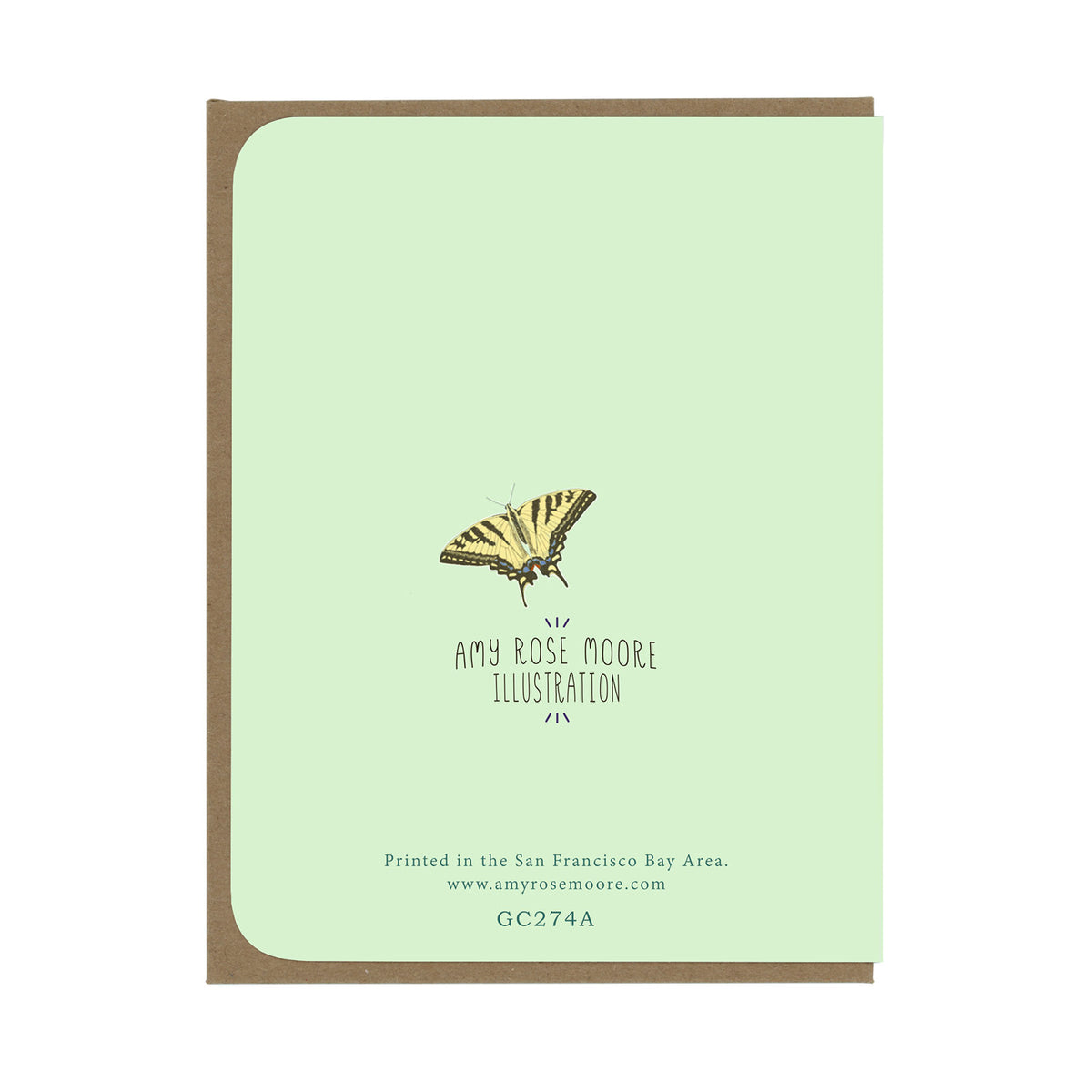 New Baby - Fawn and Ferns - Greeting Card