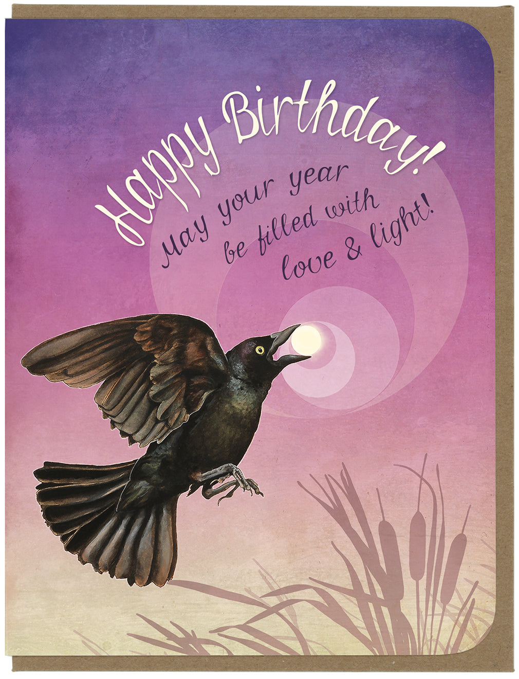 BIRTHDAY - Blackbird - Greeting Card