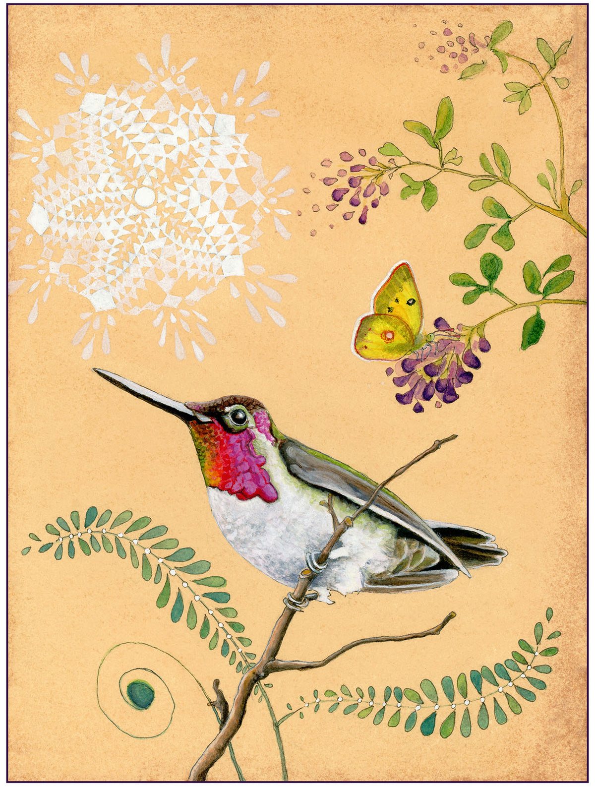Anna's Hummingbird Print