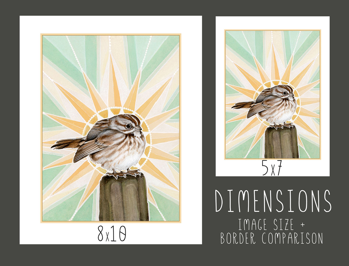 Song Sparrow Print