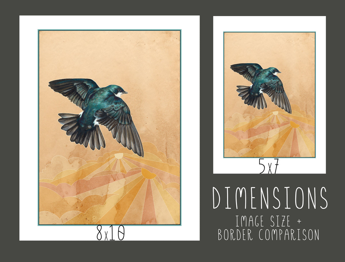 Tree Swallow Version #2 Print