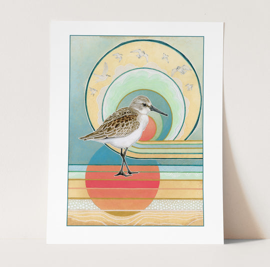 Western Sandpiper #2 "The Golden Place" Print