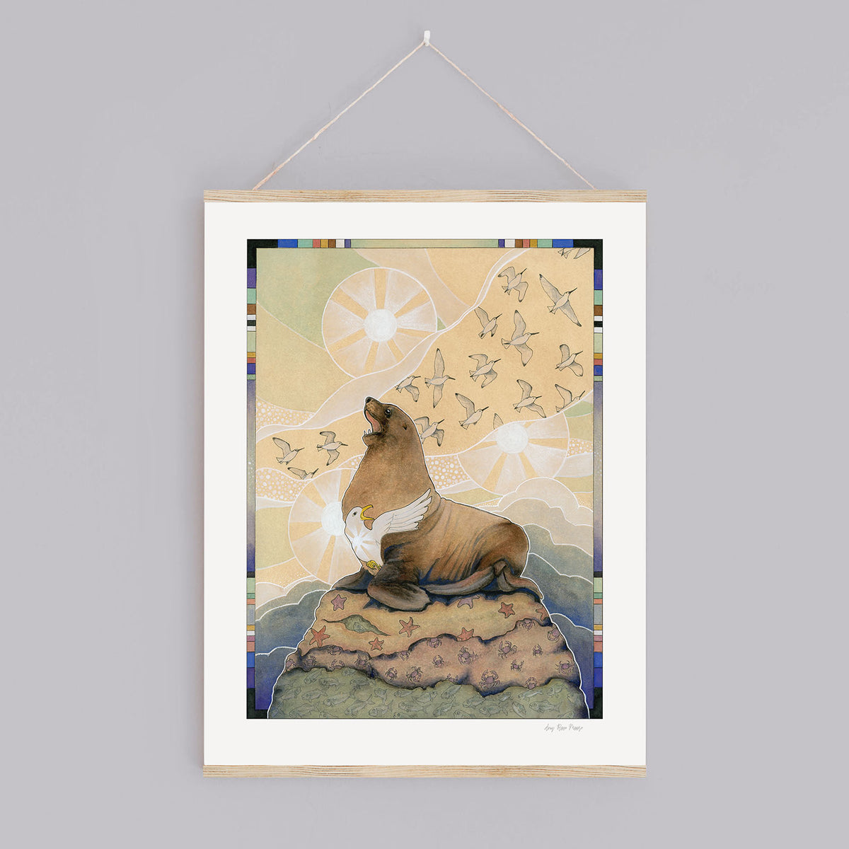 Sea Lion Print