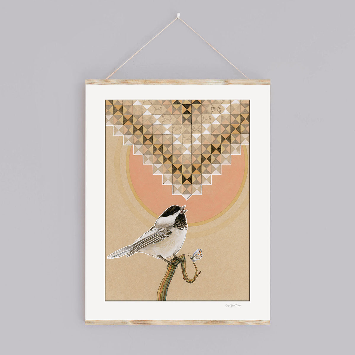 Black-capped Chickadee Print