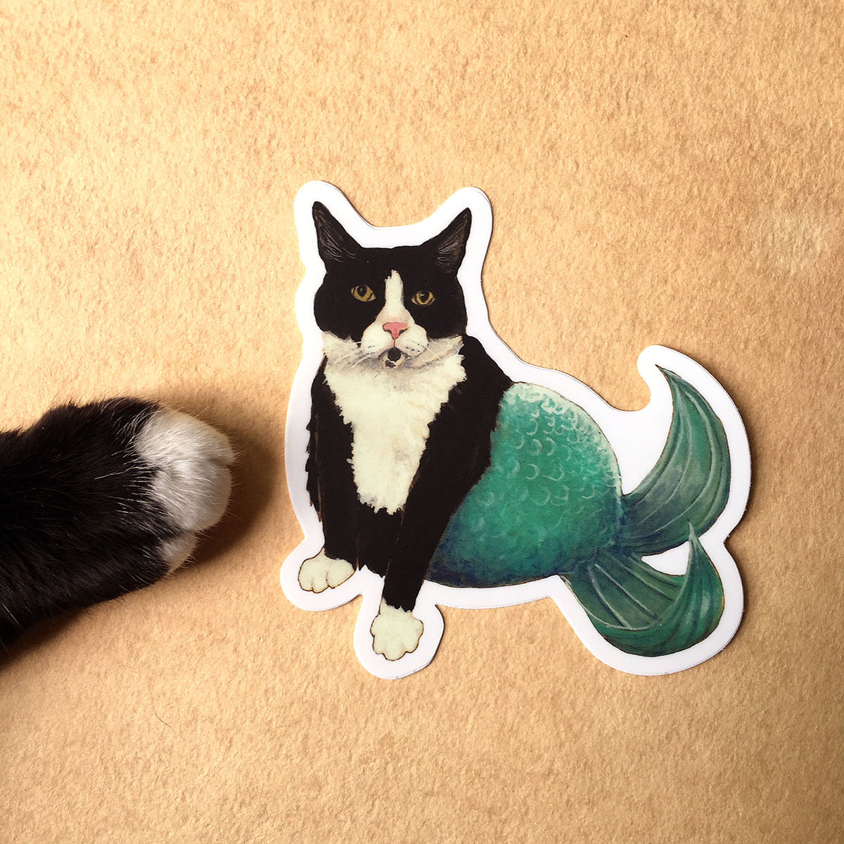 Cat Mermaid - Sticker