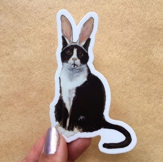 Cat Bunny - Sticker