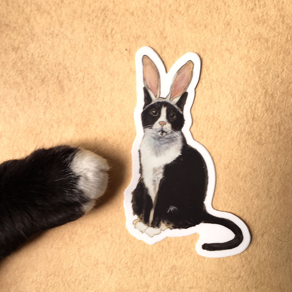 Cat Bunny - Sticker