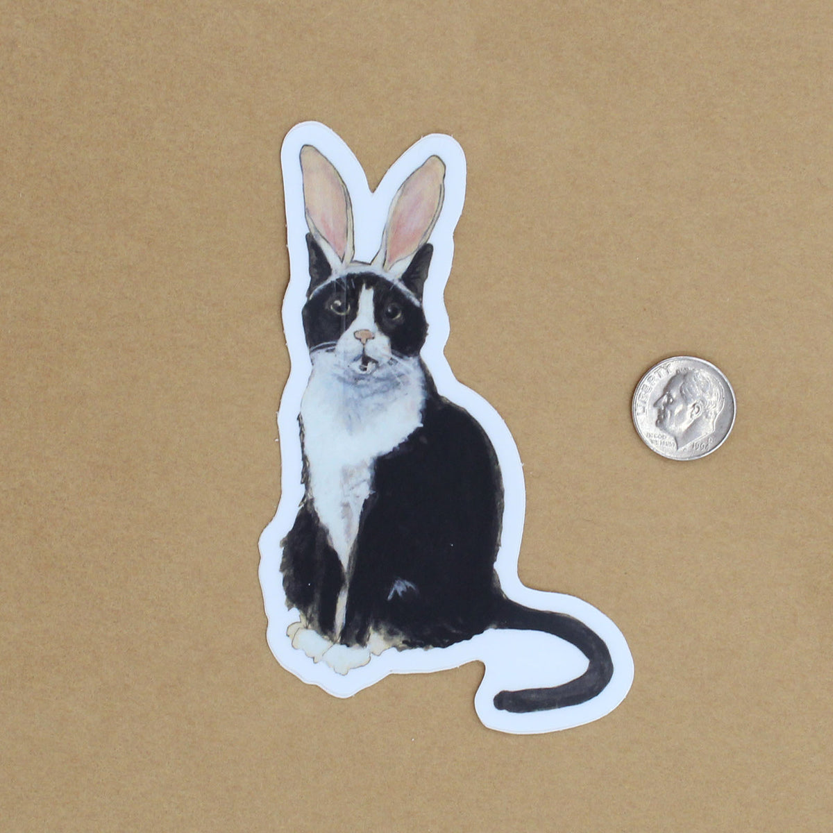Cat Bunny - Sticker
