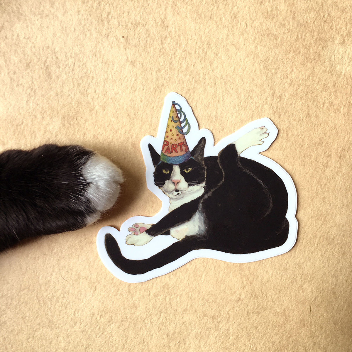 Party Cat - Sticker
