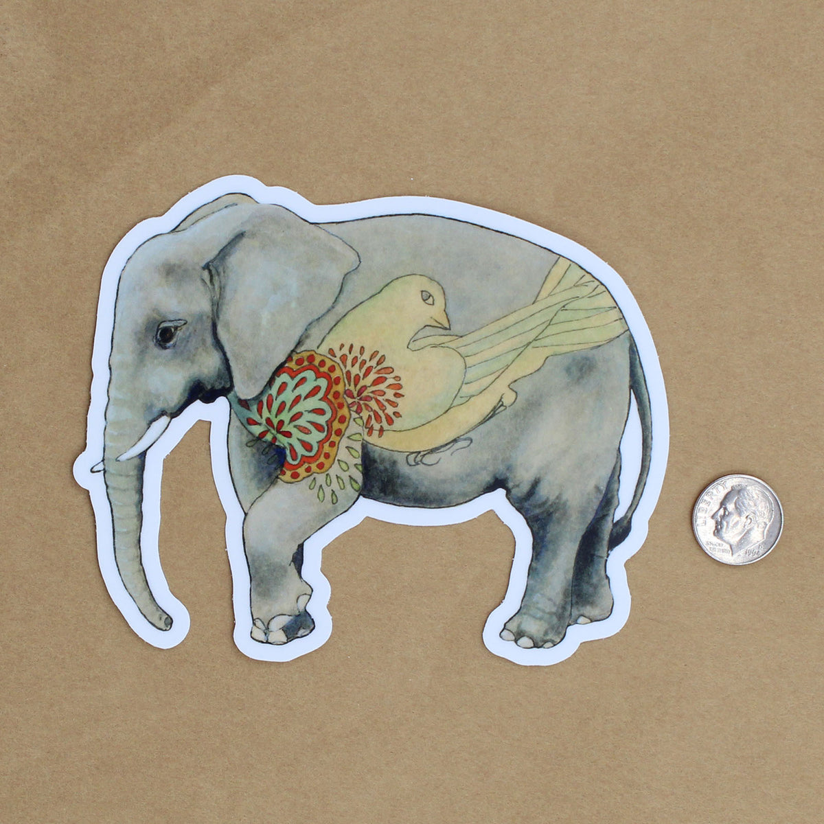Elephant v. 2 Sticker - Wholesale
