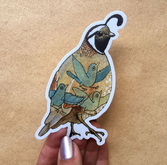 Quail - Sticker