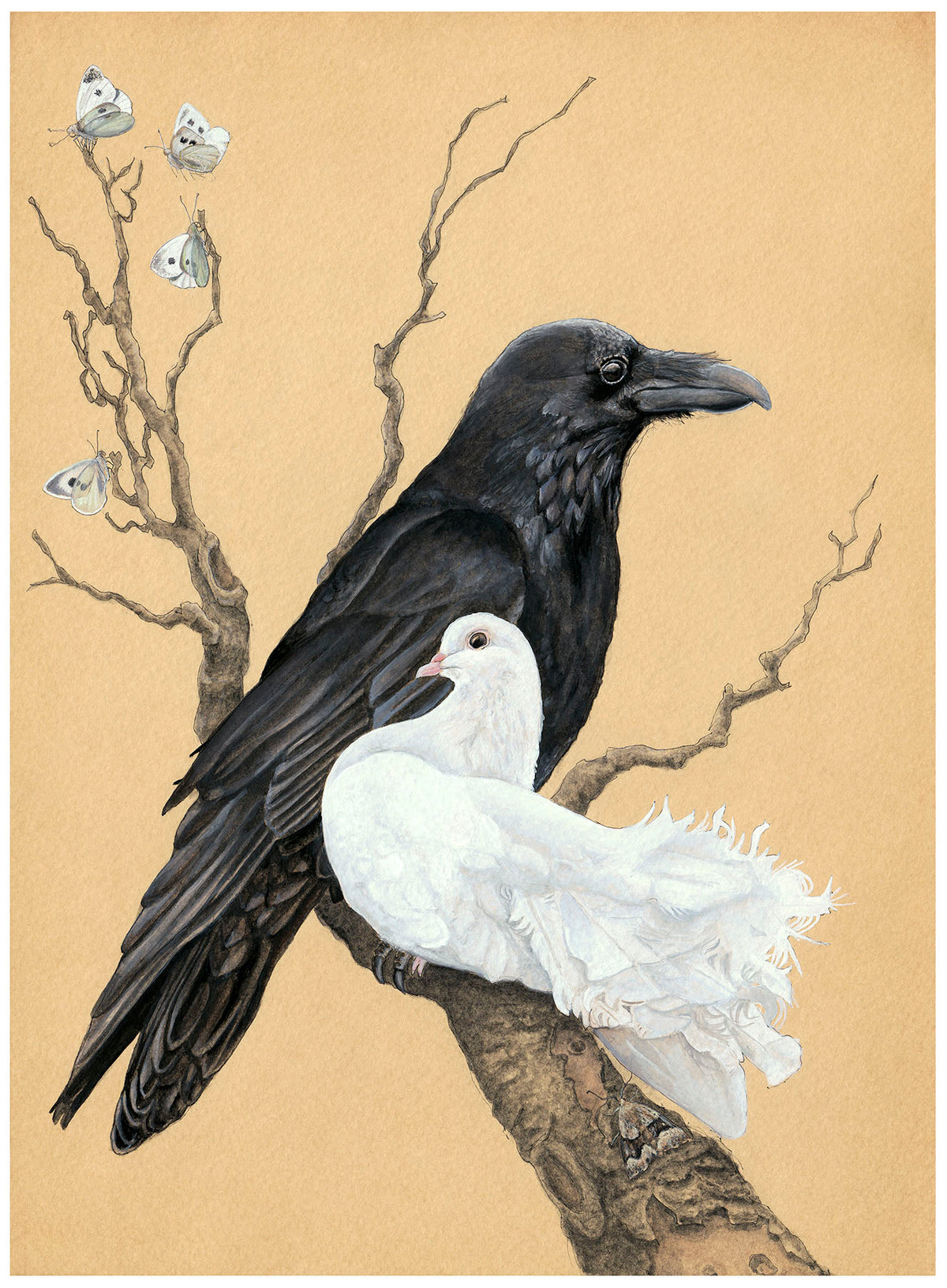 Raven and Dove Print - Wholesale