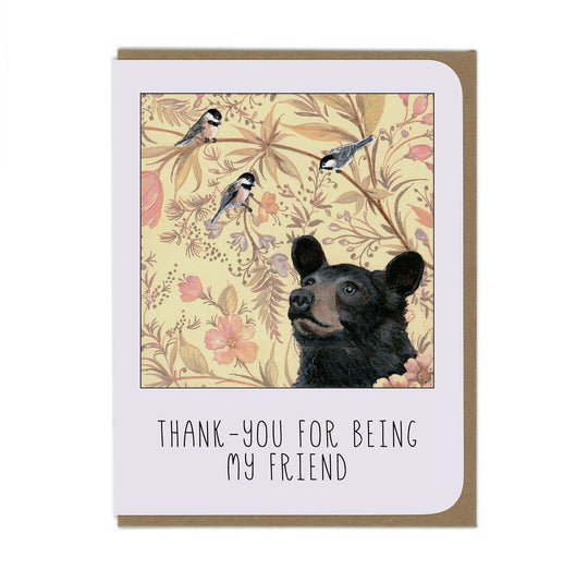 Thank You Bear - Greeting Card