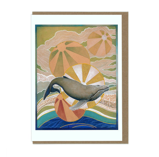 Humpback Whale - Greeting Card