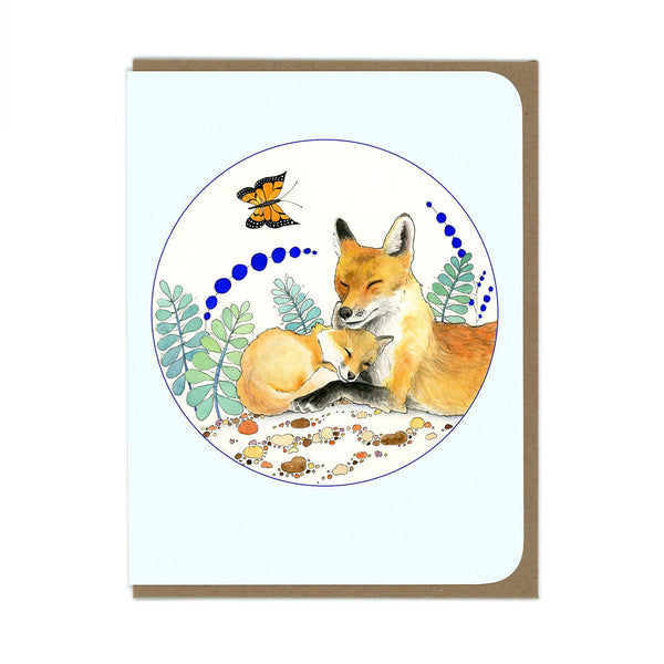 Mama Fox - Greeting Card