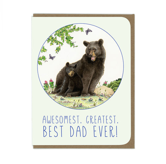 Best Dad Ever - Greeting Card