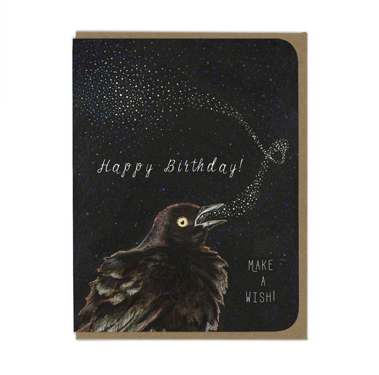 Birthday - Blackbird - Greeting Card
