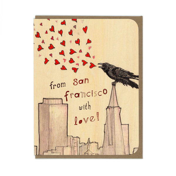 From San Francisco with Love! Card - Wholesale