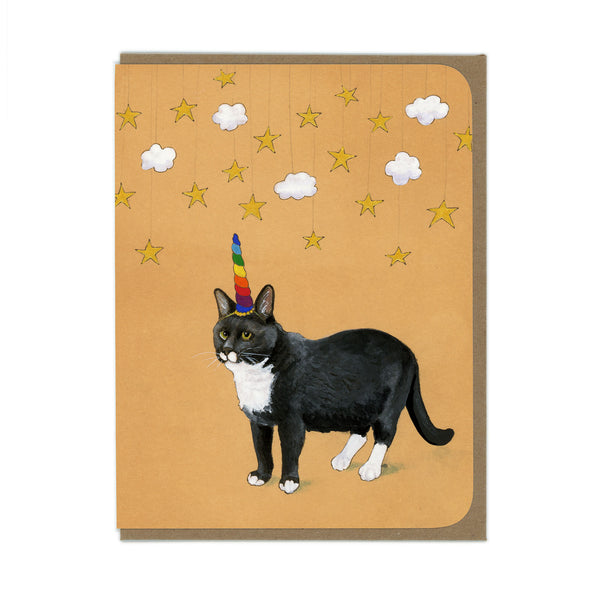 Magical Unicorn Cat Card - Wholesale