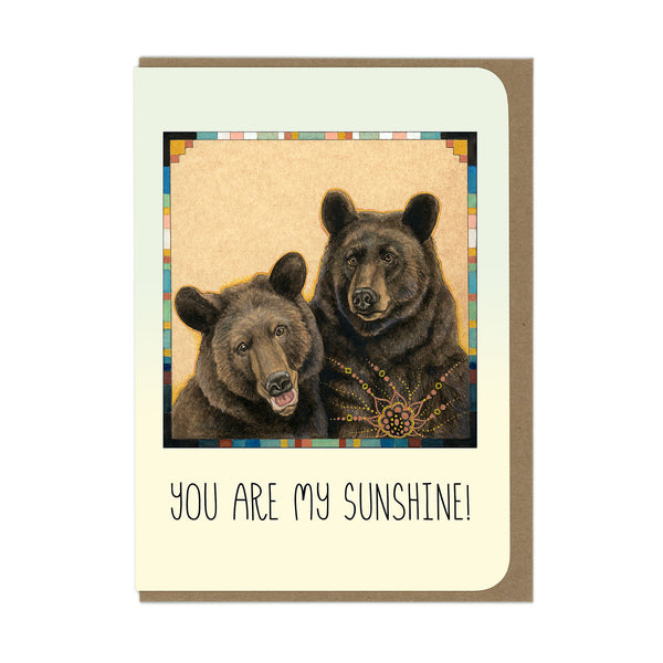 You Are My Sunshine Bears Card - Wholesale