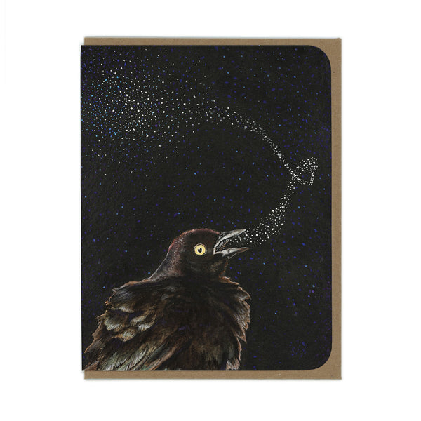 Blackbird Singing Card - Wholesale