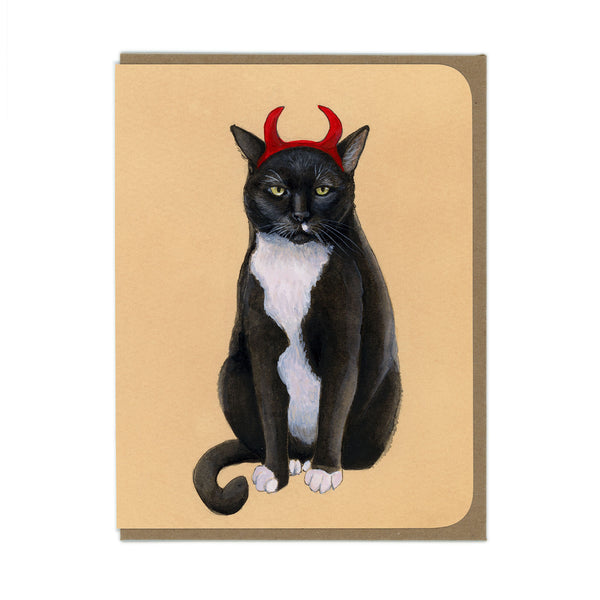 Devil Cat Card - Wholesale