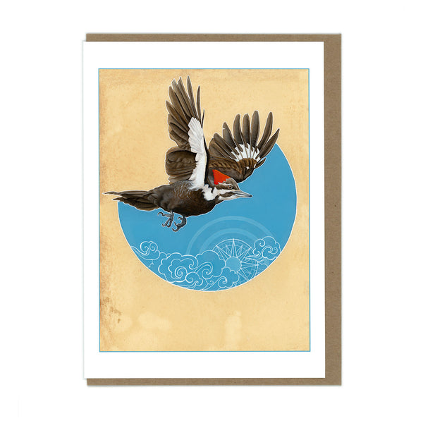Pileated Woodpecker - Greeting Card