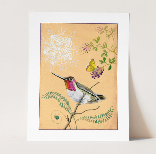 Anna's Hummingbird Print