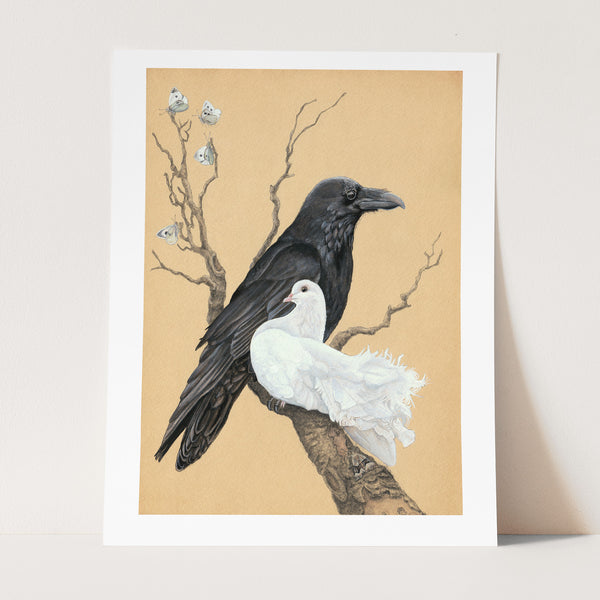 Raven and Dove Print - Wholesale