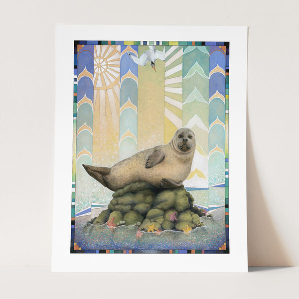 Harbor Seal Print