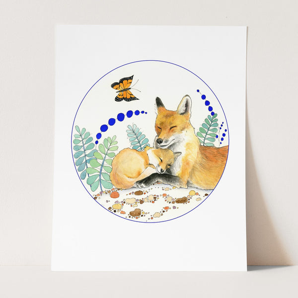 Mama Fox Print - Wholesale
