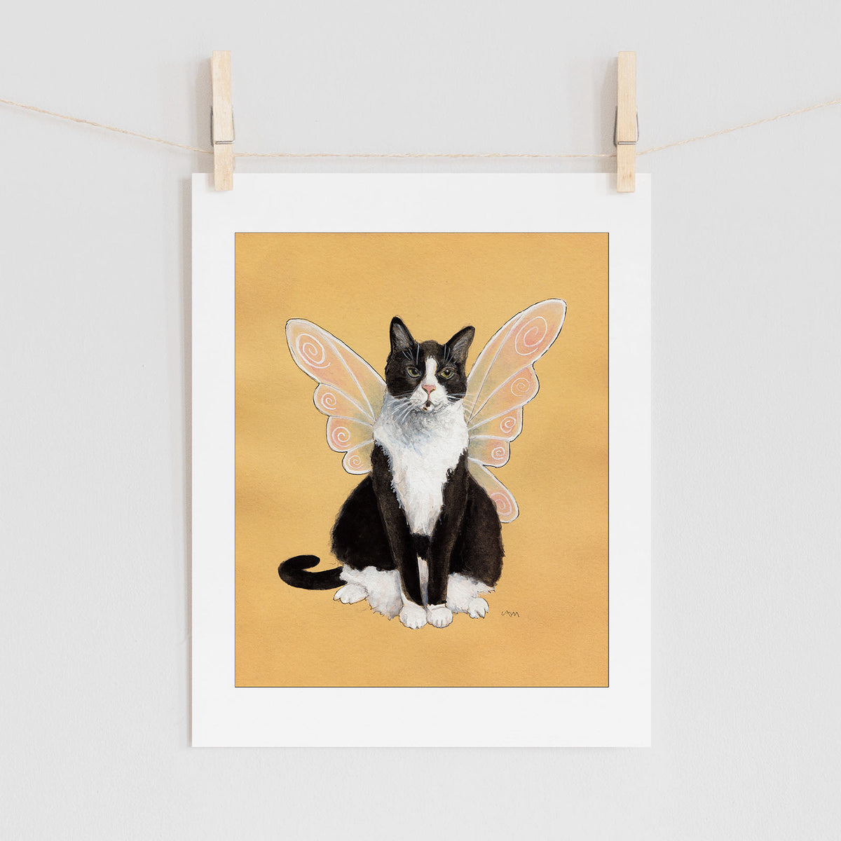 Fairy Princess Cat Print