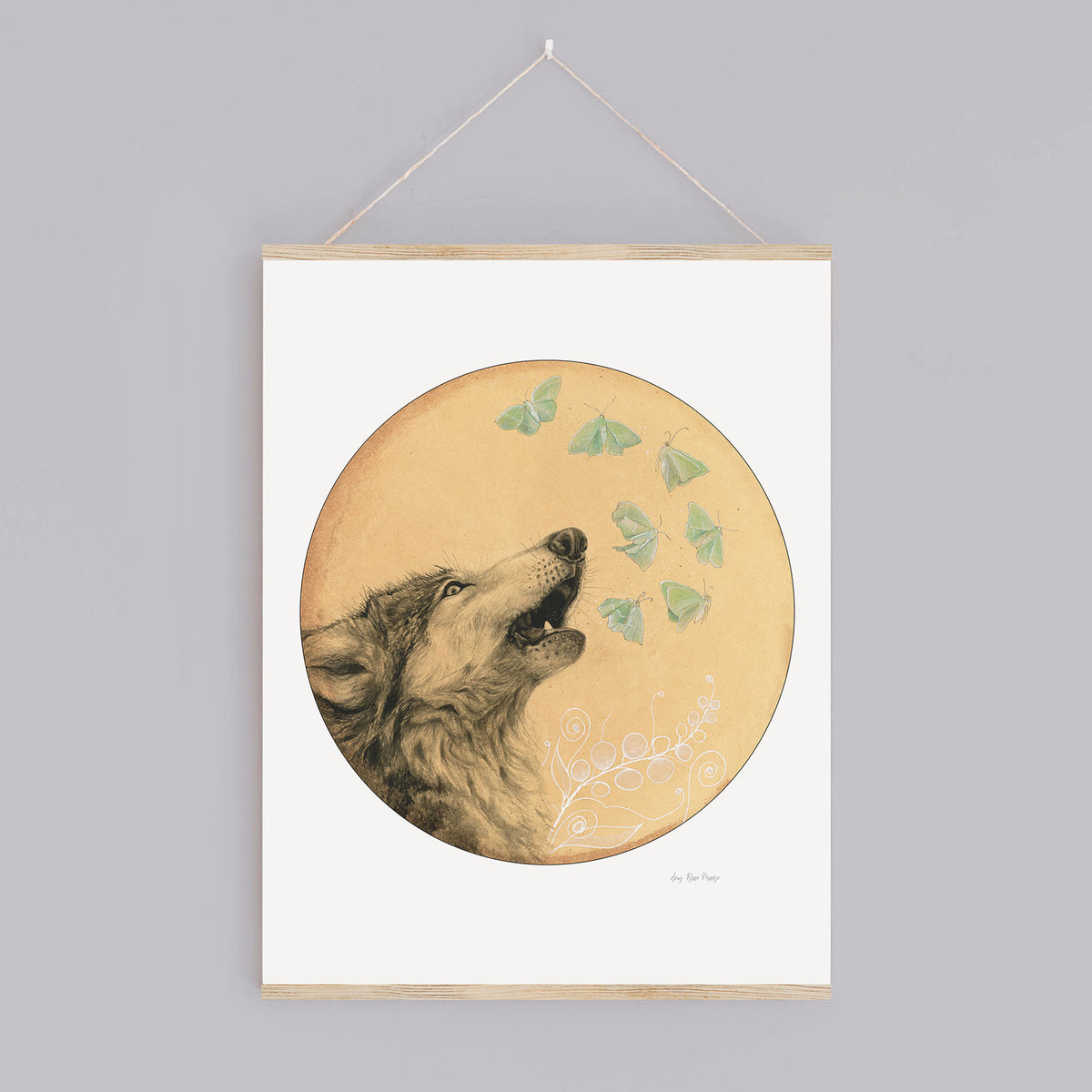 Wolf Howl Print