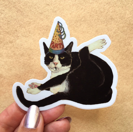 Party Cat - Sticker