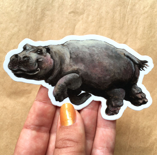 Hippo - Sticker