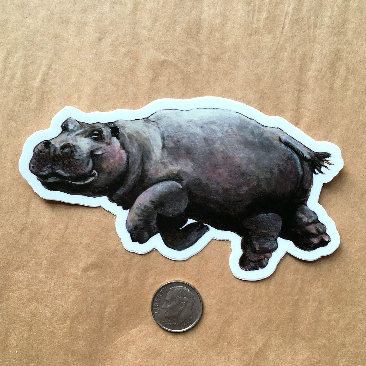 Hippo - Sticker