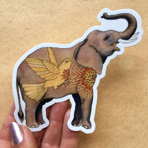 Elephant v. 1 Sticker - Wholesale