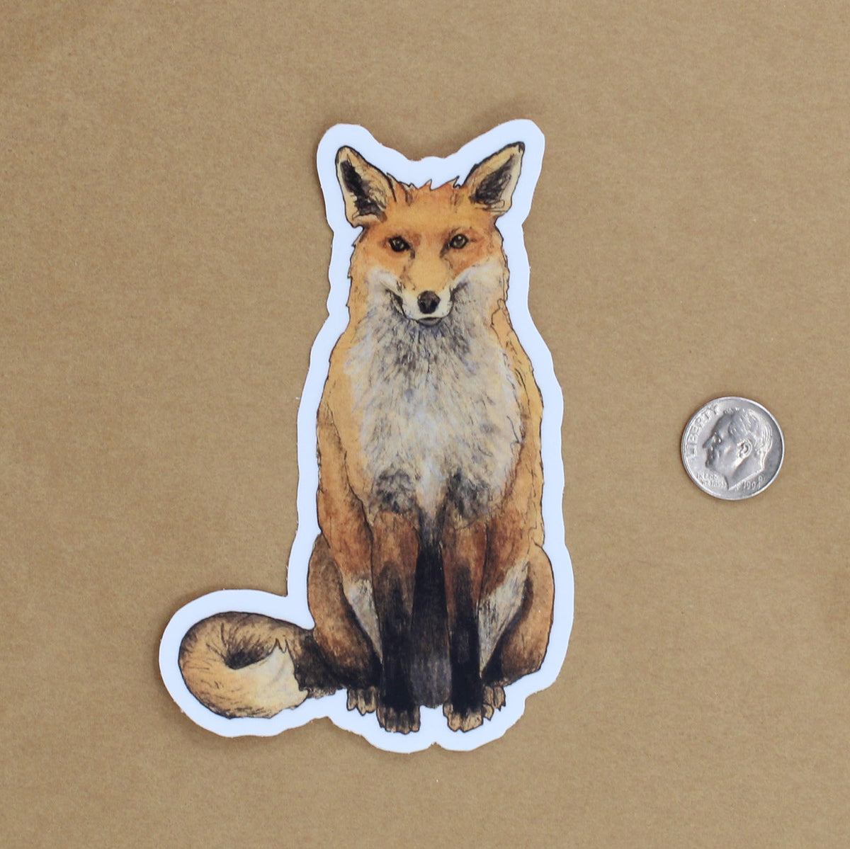 Red Fox - Sticker