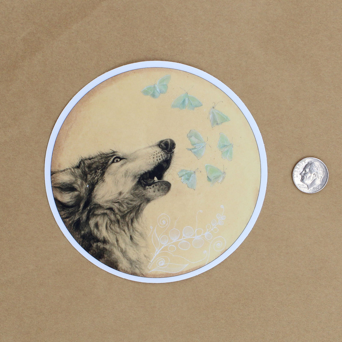 Wolf Howl - Sticker