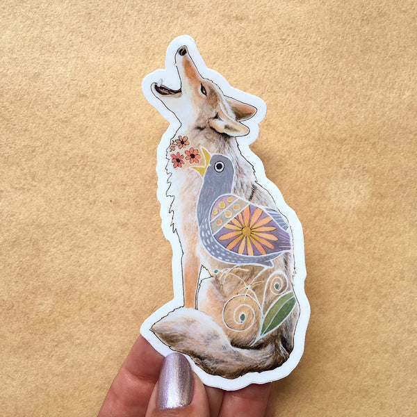 Coyote Sticker - Wholesale