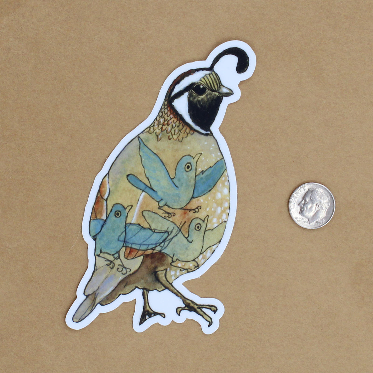 Quail - Sticker