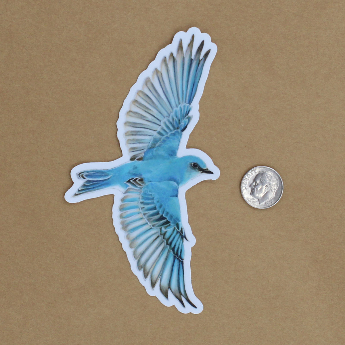 Mountain Bluebird Sticker - Wholesale
