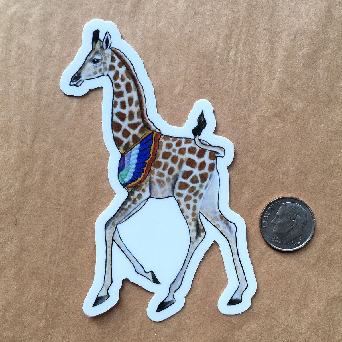 Giraffe #2 Sticker - Wholesale