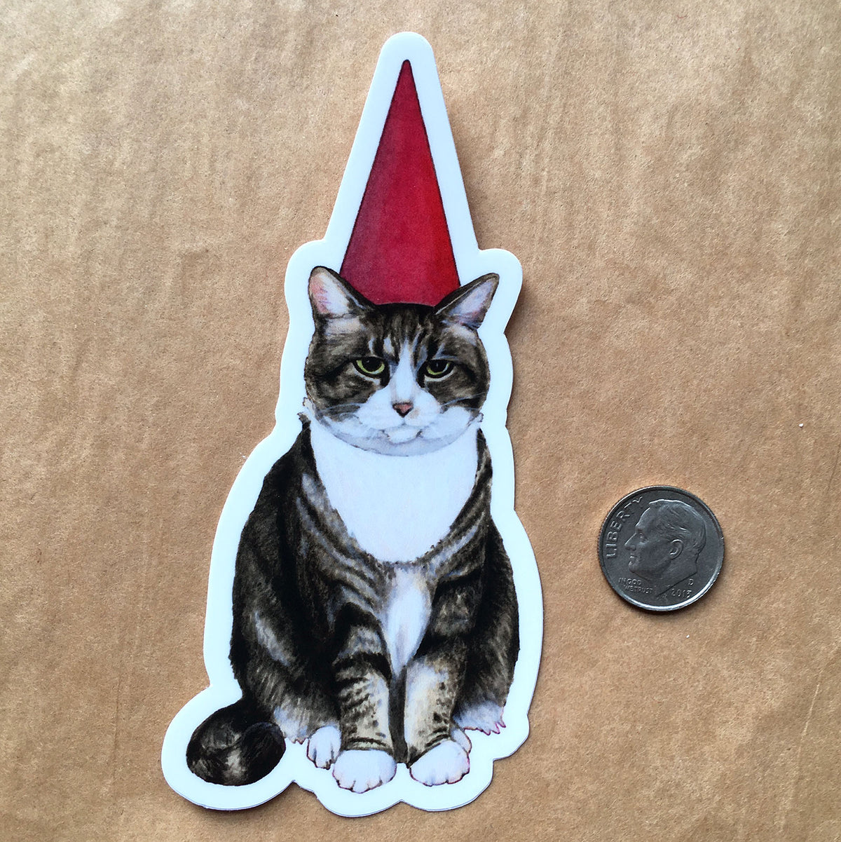 Cat Gnome - Sticker