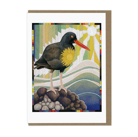 Black Oystercatcher - Greeting Card