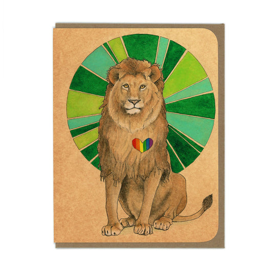 Lionheart - Greeting Card